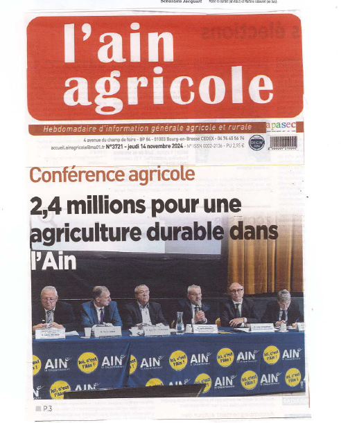Ain agricole 14 11 24 conference agricole 2