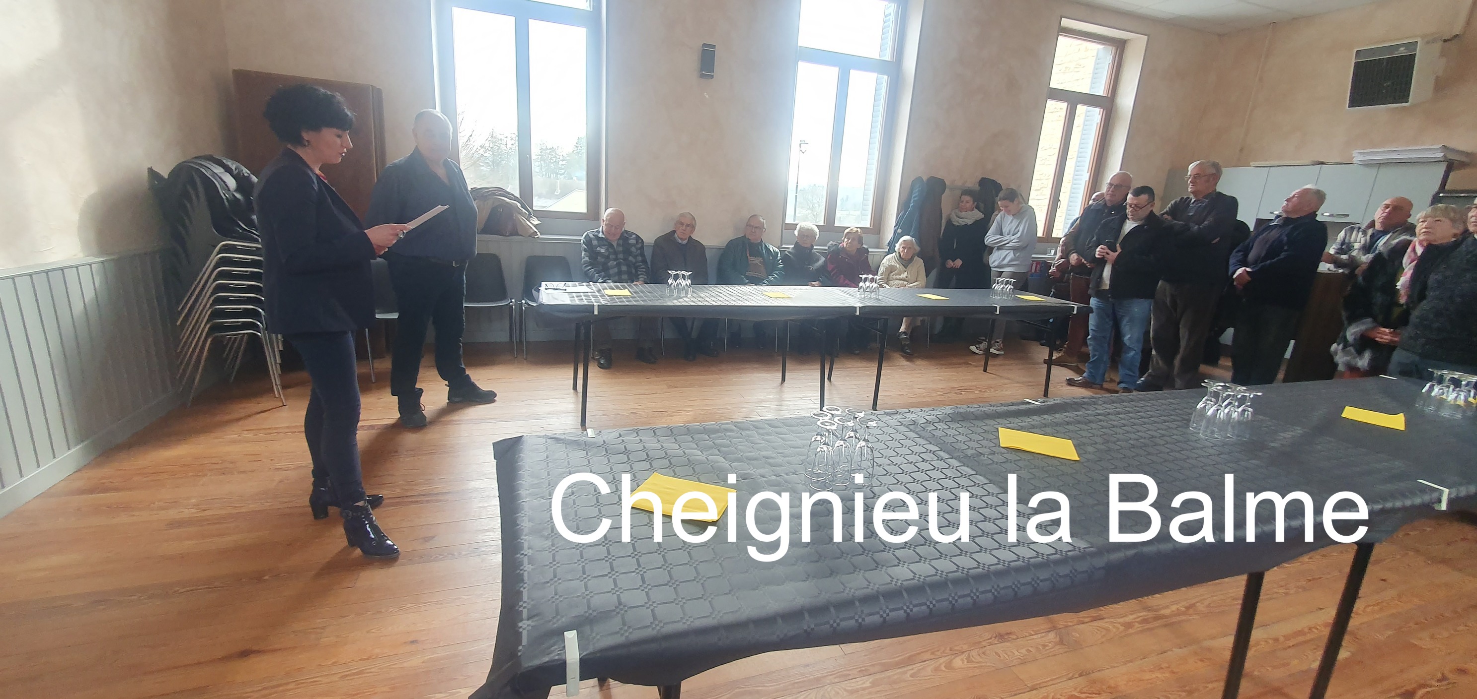 Voeux cheignieu 2024