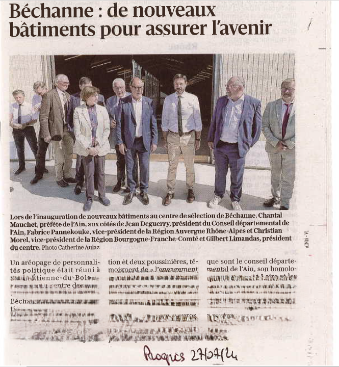 Le progres 27 07 24 Bechanne 2